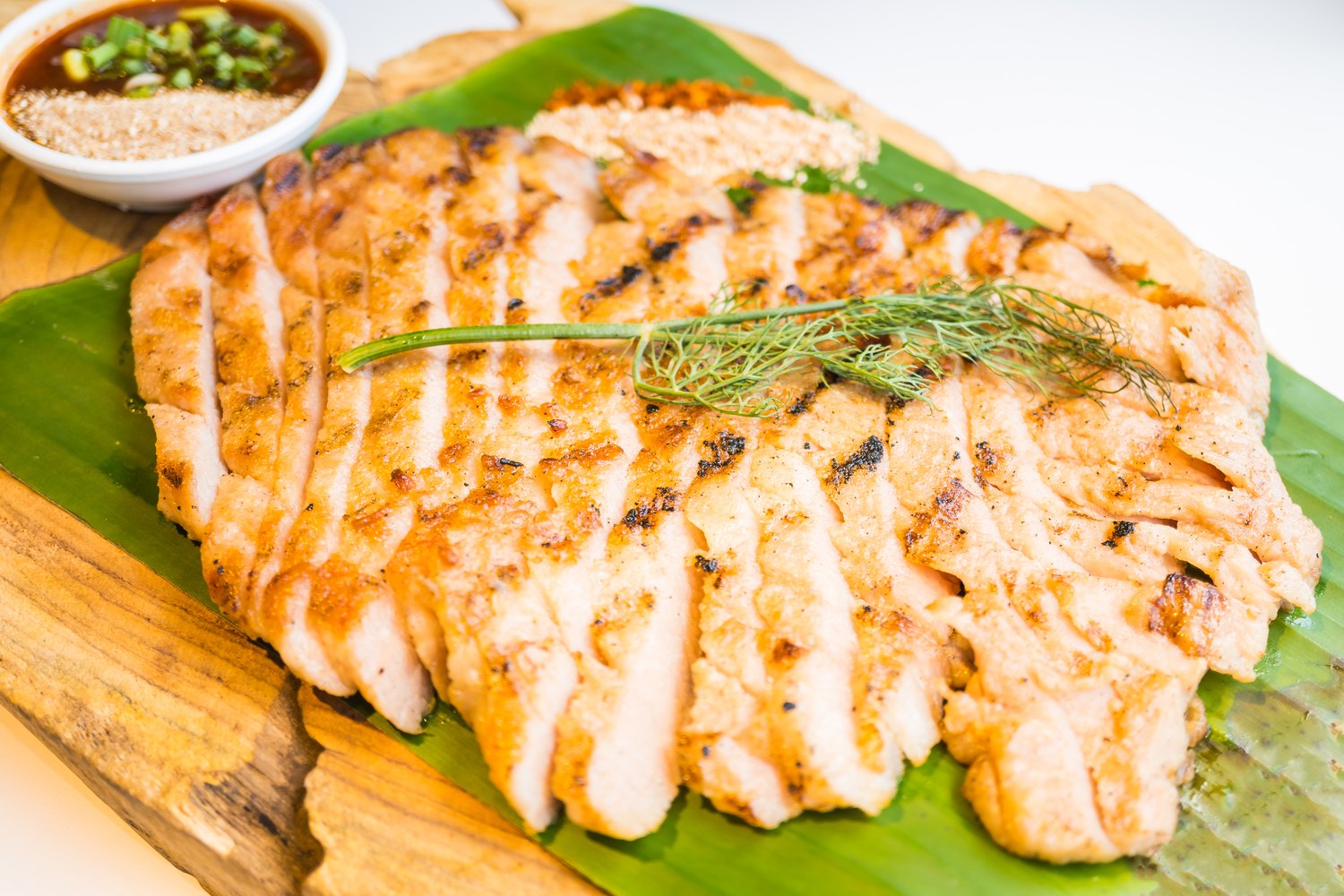 Pollo cocido sous vide, en cortes